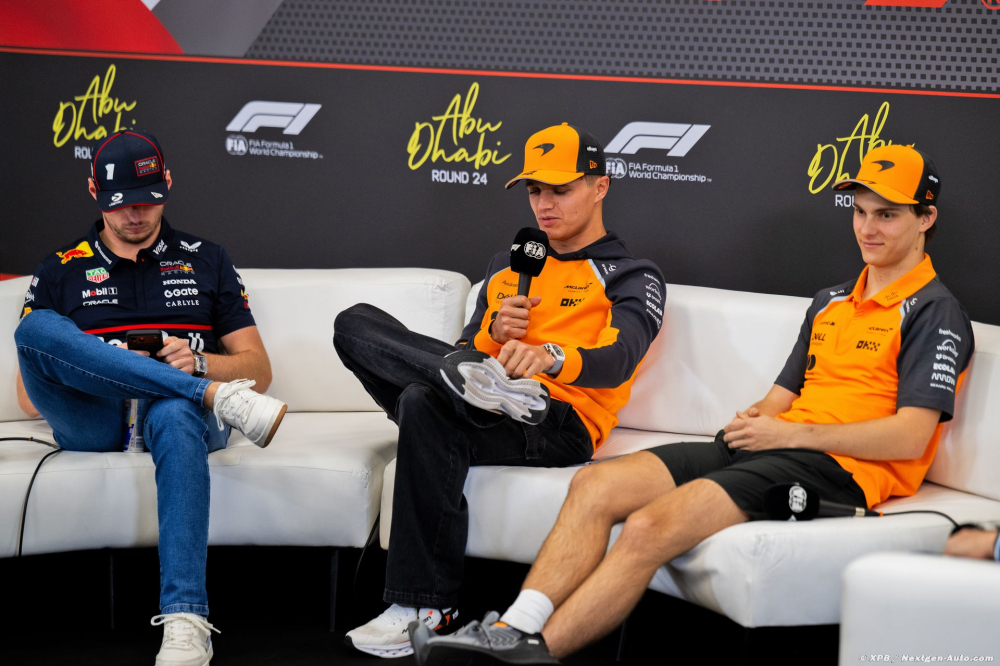 Un titre F1 qui se prépare dans la nervosité ? Les confidences du trio Norris - Verstappen - Piastri