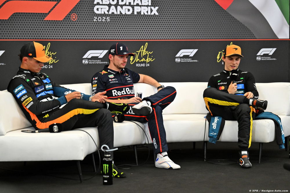 Norris, Piastri et Verstappen dévoilent leur vision du 'bon coéquipier'