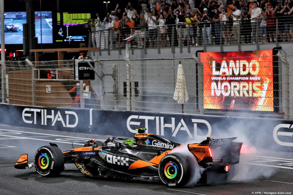Norris s'est 'battu jusqu'à la fin' pour remporter un 'incroyable' titre mondial en F1