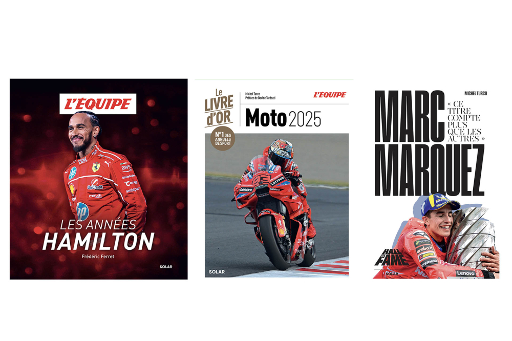 Guide de Noël 2025 - Livres F1 : Le livre d'or, Les années Hamilton... et un peu de Moto GP