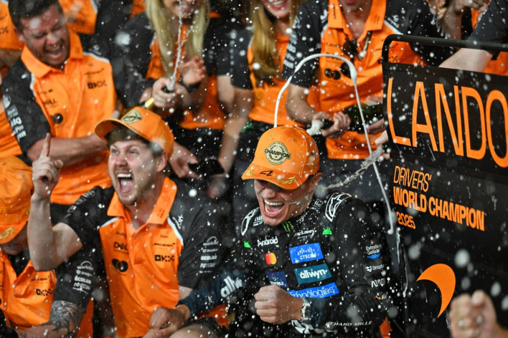 Lando Norris opte pour un nouveau numéro iconique en 2026
