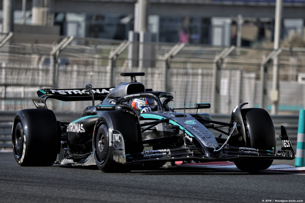 Mercedes F1 a parcouru près de 1600 kms à Abu Dhabi et a 'recueilli des données précieuses'