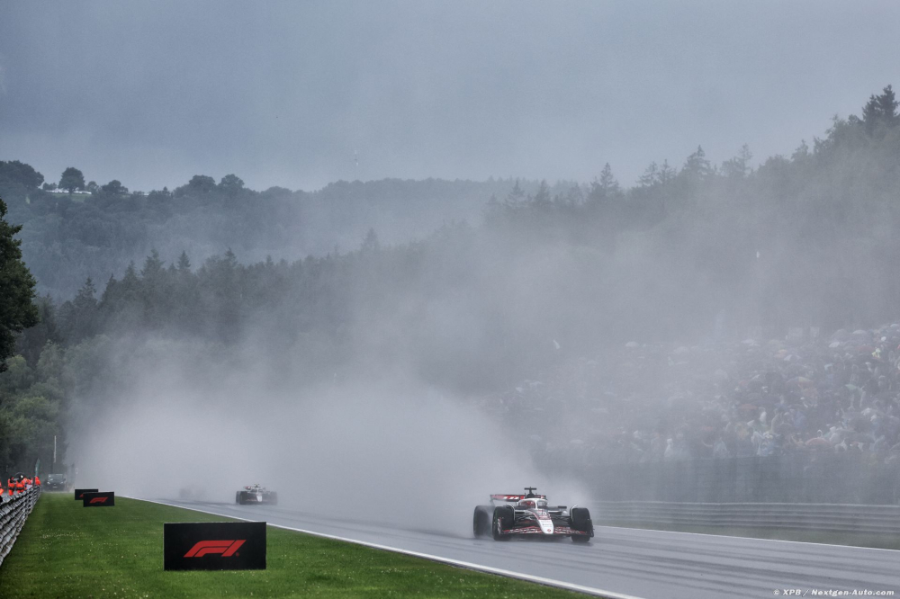 La F1 introduit un 'mode aérodynamique partiel' pour la pluie