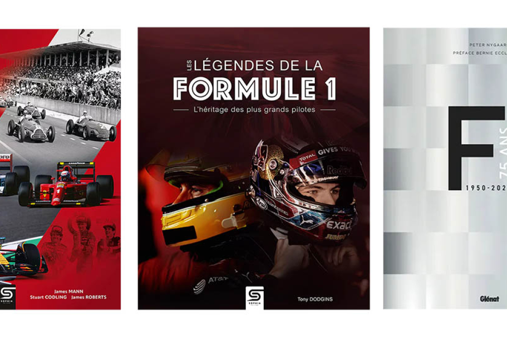 Guide de Noël 2025 - Livres F1 : Trois beaux livres pour finir en beauté !