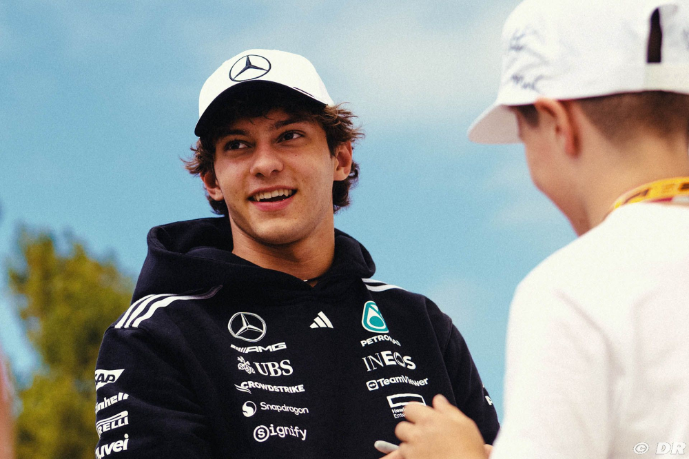 Antonelli pense à Ferrari... mais après un titre avec Mercedes F1