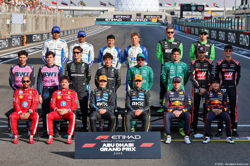 F1 2026 : Tous les numéros officiels des pilotes de la grille pour la saison à venir