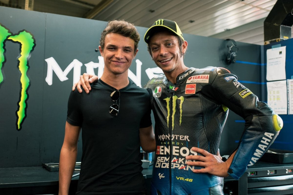 Lando Norris invité à tester une MotoGP