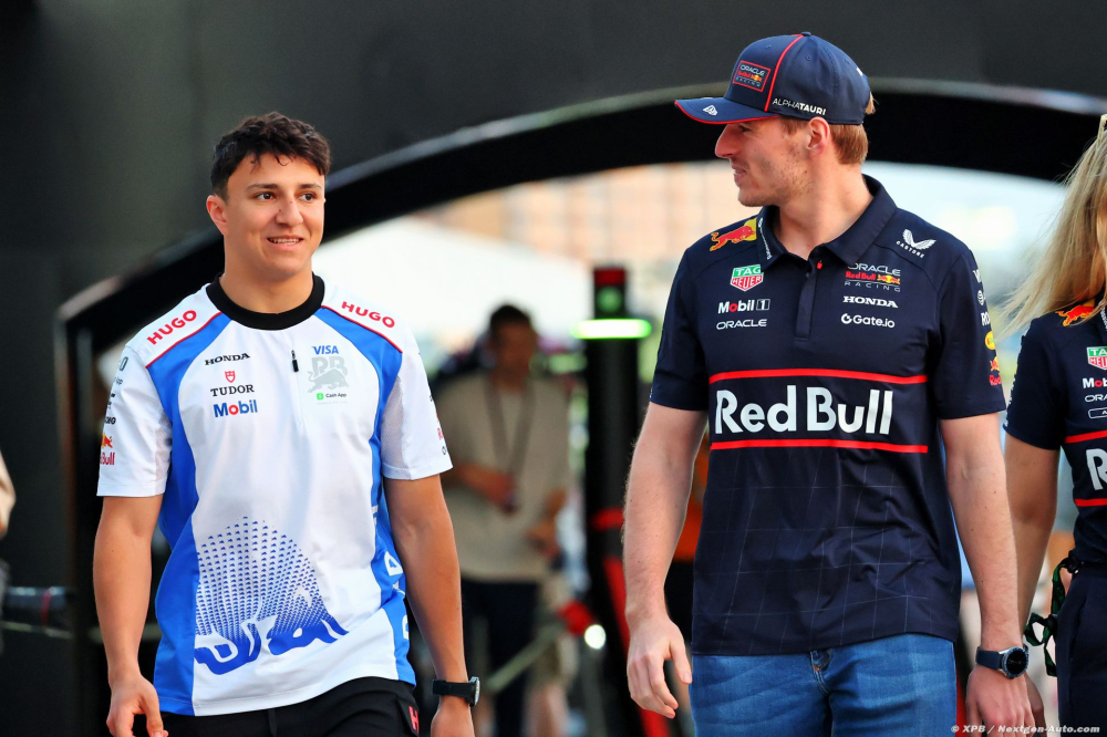 Verstappen tranche : Hadjar arrive chez Red Bull en connaissant déjà sa place