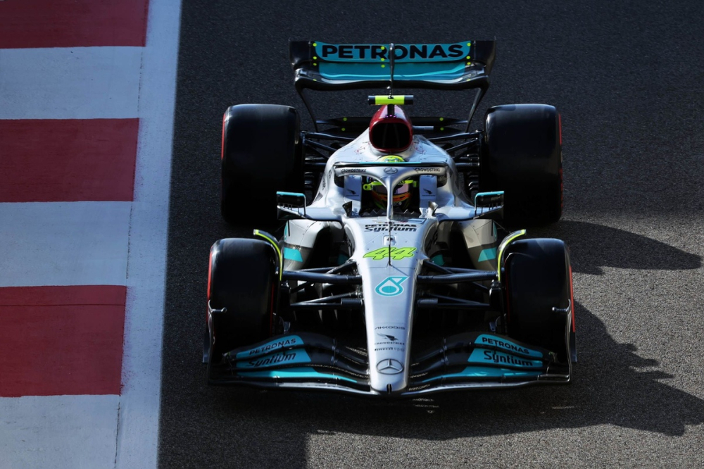 Finalement, la Mercedes 