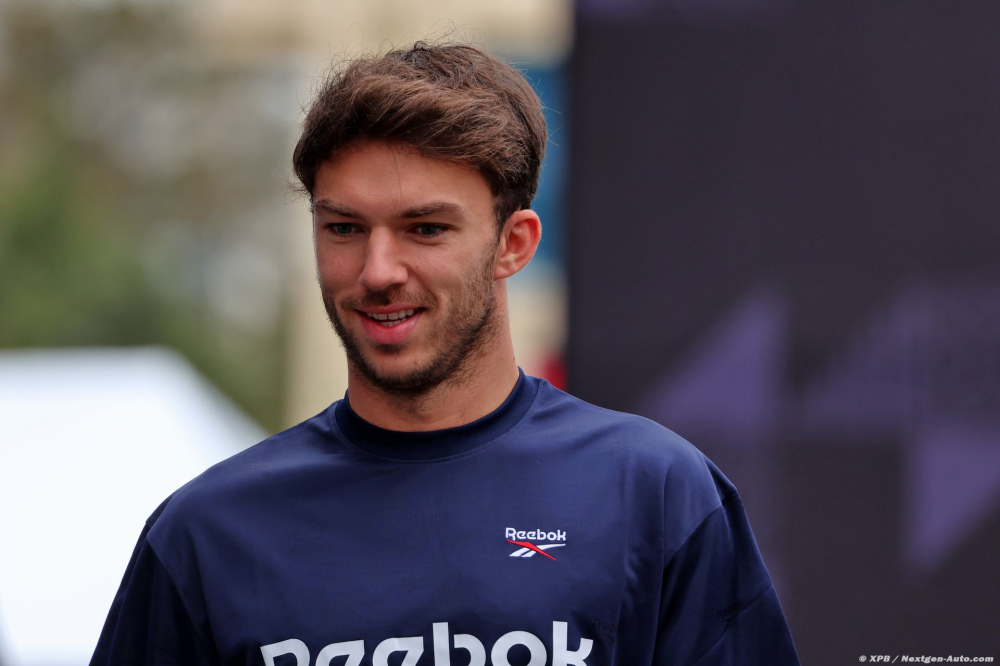 Gasly déplore des critiques 'pas méritées' contre le moteur Renault et l'usine de Viry