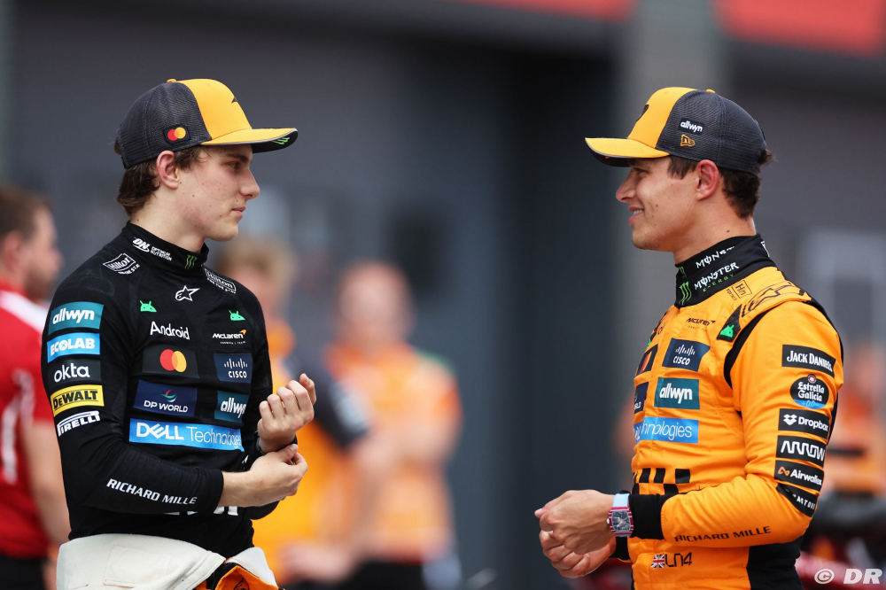 Norris sacré mais lucide sur la valeur de Piastri : 'il sera champion du monde'