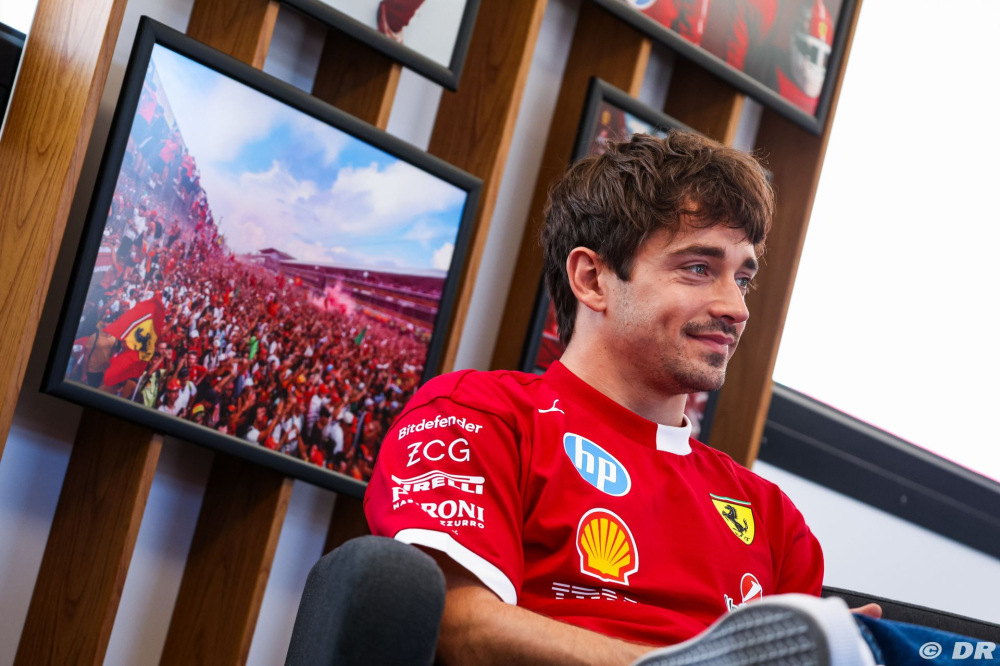 Charles Leclerc se confie sur le revers de la célébrité