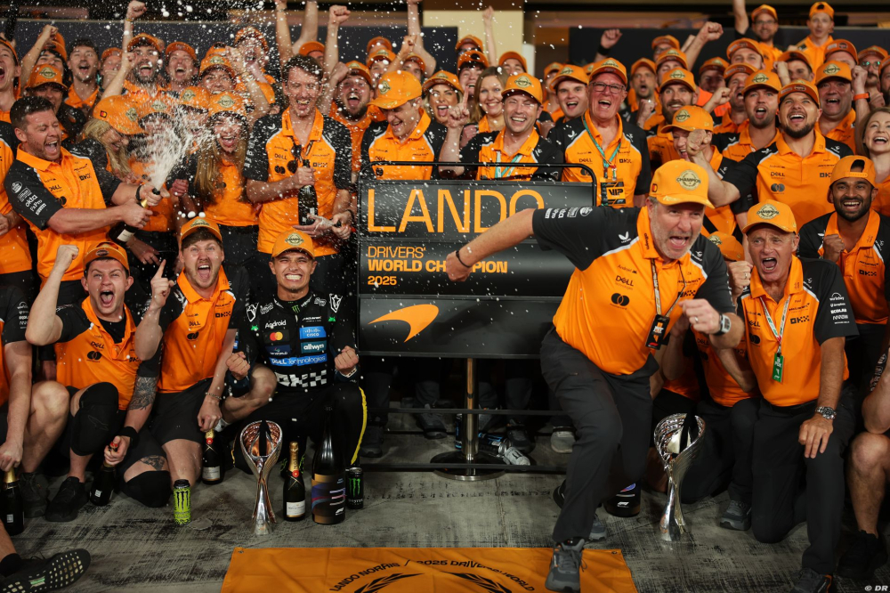 Norris, champion du monde de F1 au moment le plus dangereux