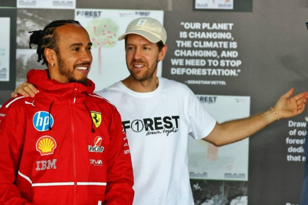 Sebastian Vettel raconte le conseil qu'il a donné à Lewis Hamilton : parla italiano !