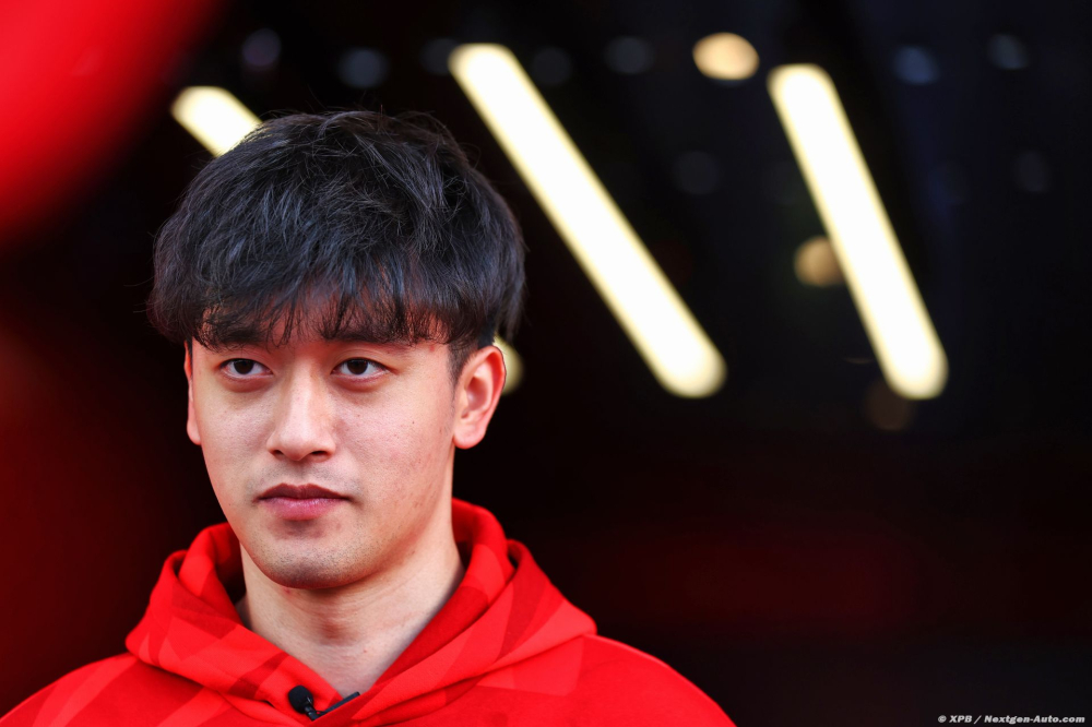 Officiel : Guanyu Zhou rejoint Cadillac F1 comme pilote de réserve pour 2026