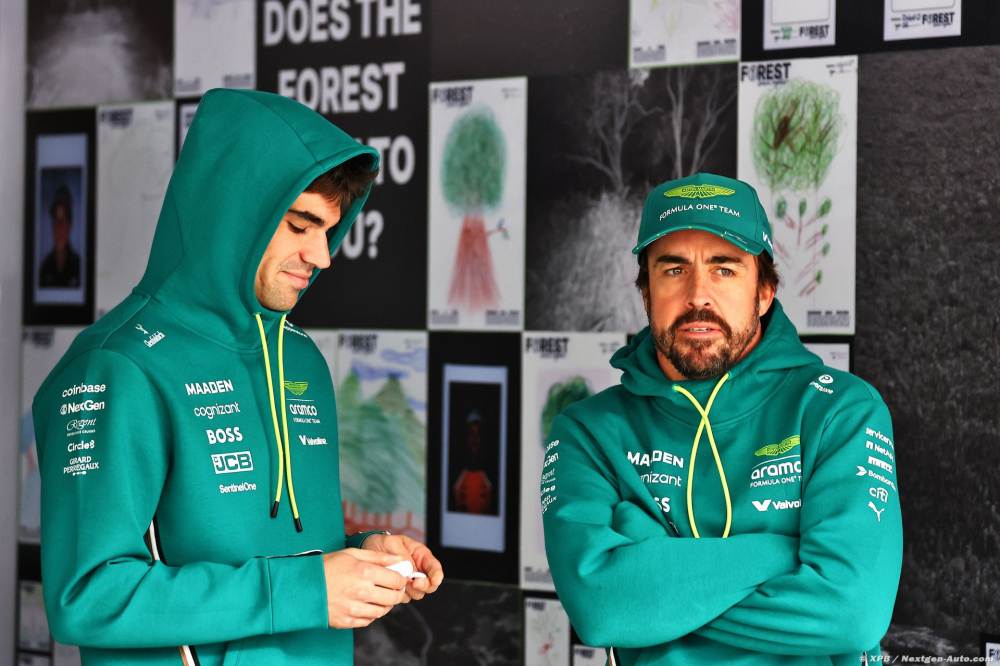 Stroll offre parfois des retours 'plus pointus' que ceux d'Alonso
