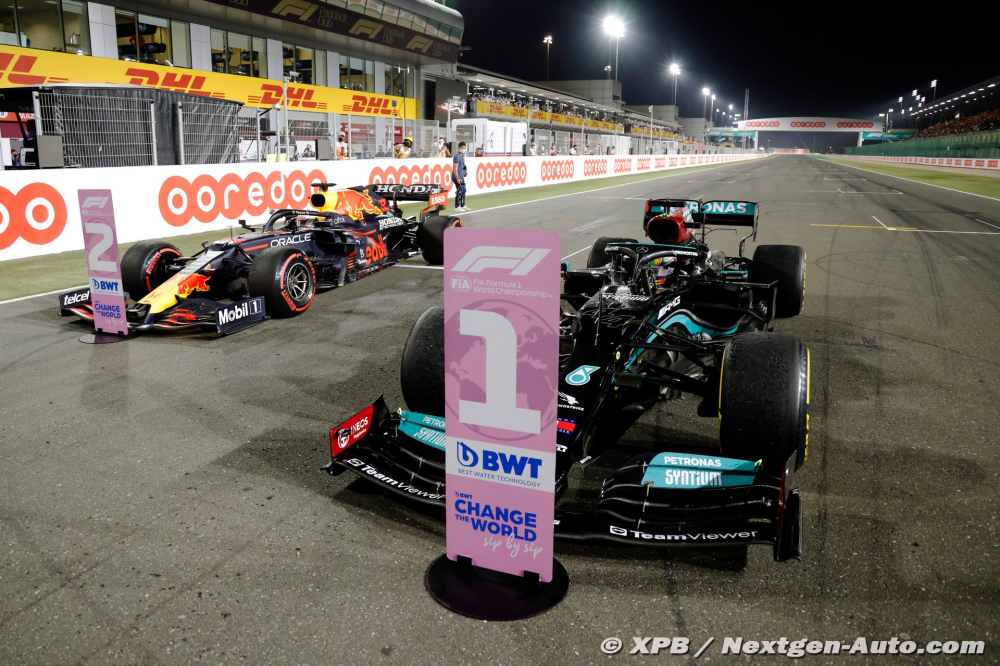 Marko : Hamilton 'était meilleur' que Verstappen en 2021