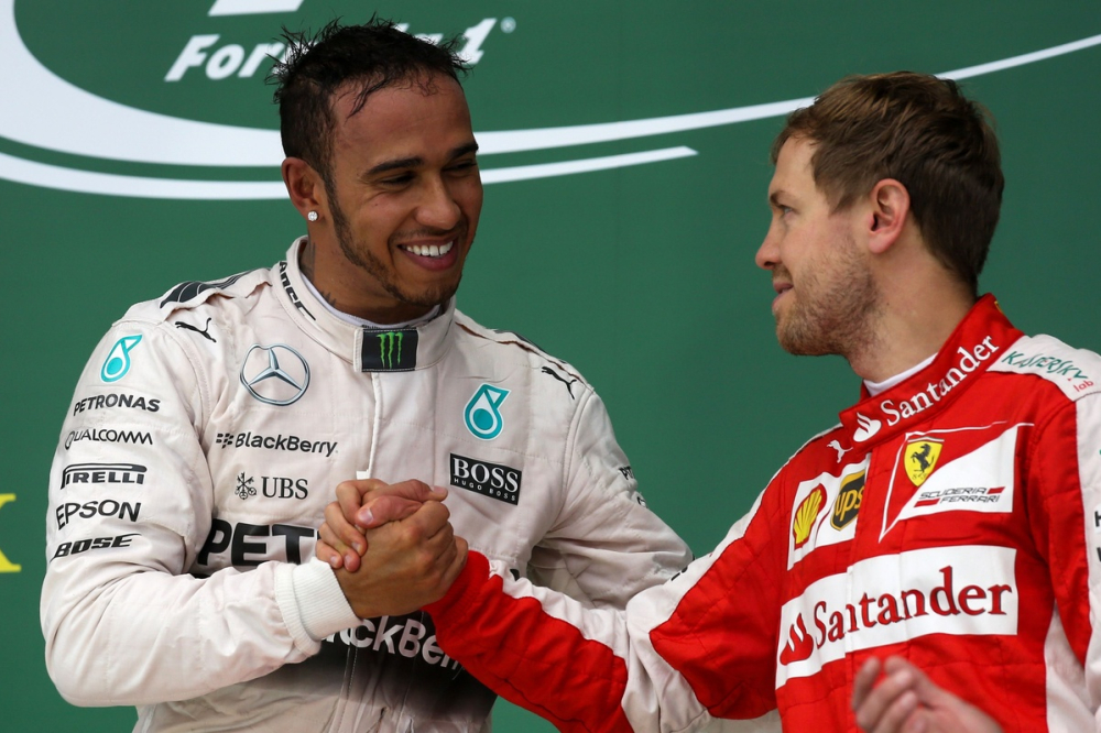 Le conseil de Vettel à Hamilton pour réussir chez Ferrari