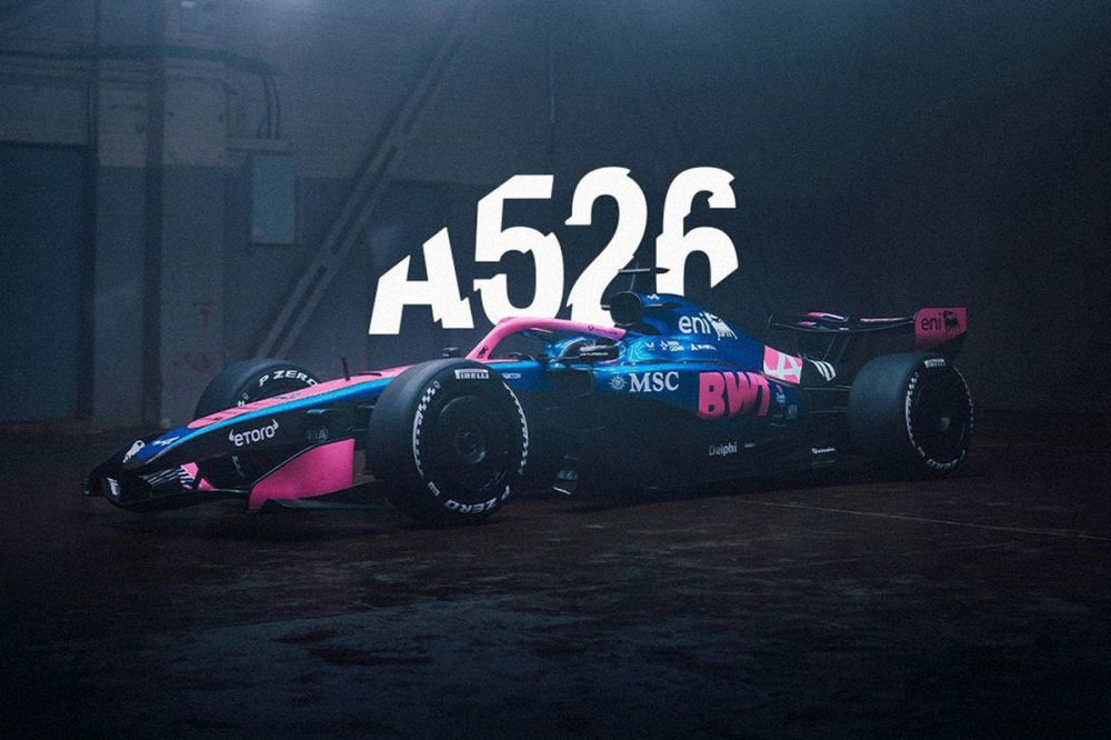 Alpine dévoile la livrée de l'A526, symbole de nouveau départ à Enstone