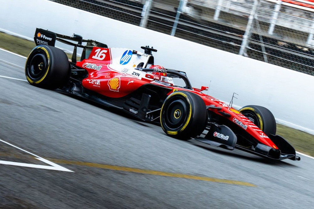 Les premiers mots de Charles Leclerc sur les essais de Ferrari