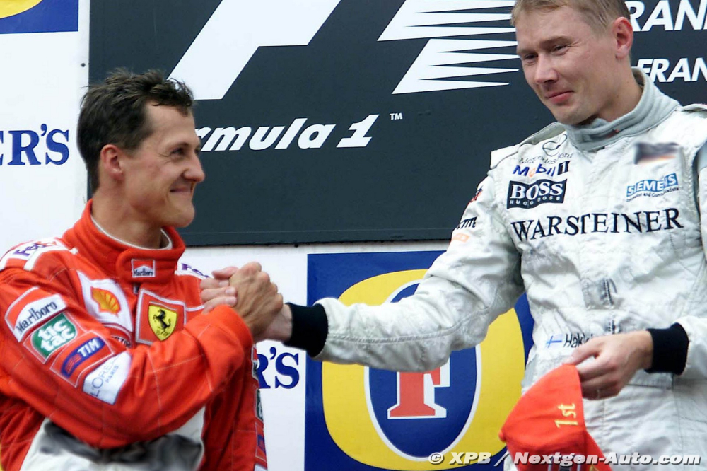 'On arrêtait de parler' : comment Häkkinen et Schumacher ont préservé leur entente