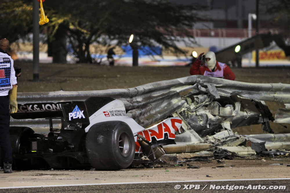 'Il ne peut pas être en vie' : Komatsu raconte l'accident de son 'ami' Grosjean