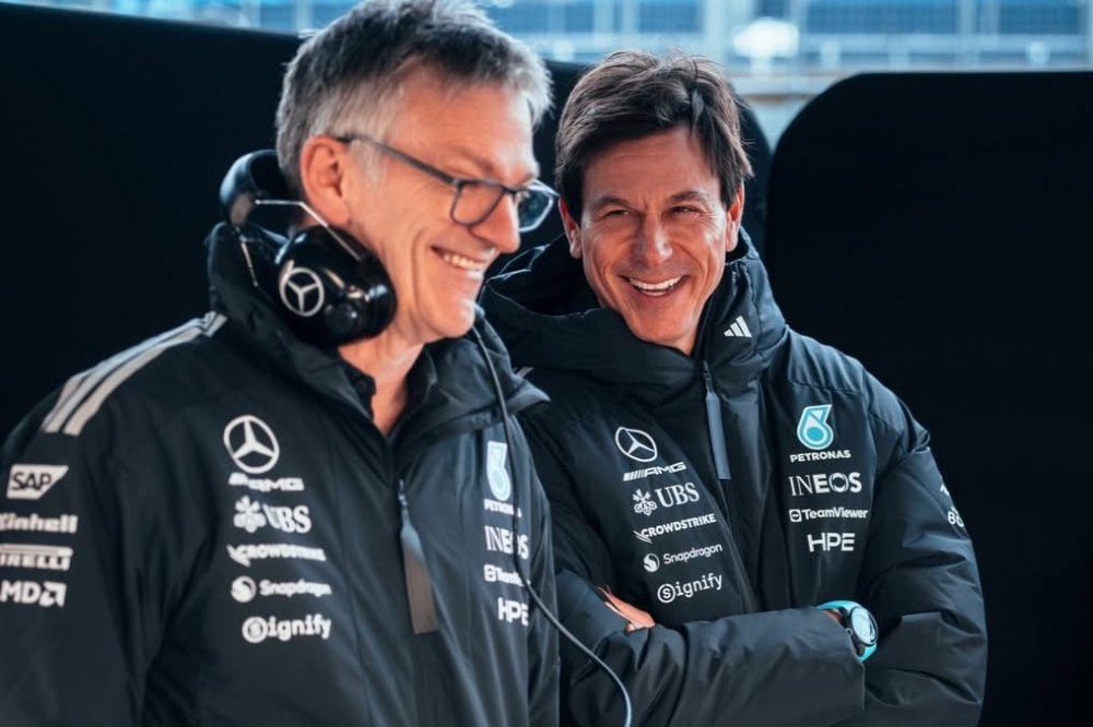 Toto Wolff refroidit l’enthousiasme après le shakedown de Mercedes à Barcelone