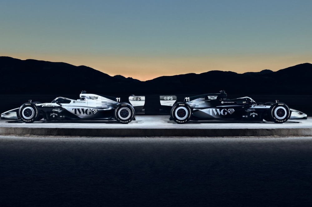 Cadillac F1 dévoile une livrée asymétrique pour sa toute première monoplace