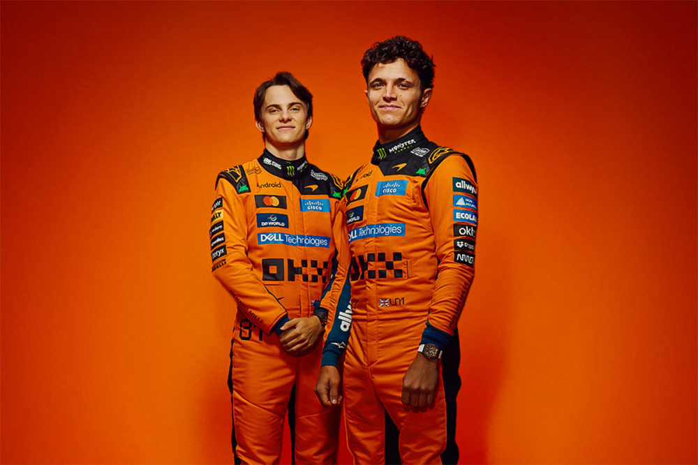 Les pilotes McLaren F1 aiment la livrée d'une MCL40 'différente' de ses devancières