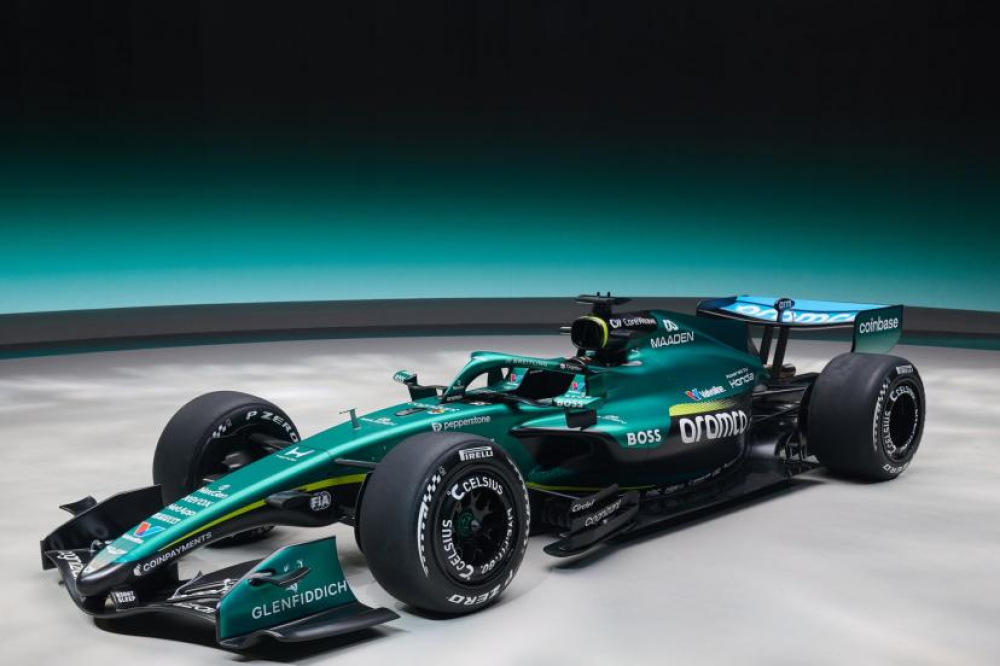 Aston Martin dévoile la livrée de l'AMR26, la première dessinée par Adrian Newey