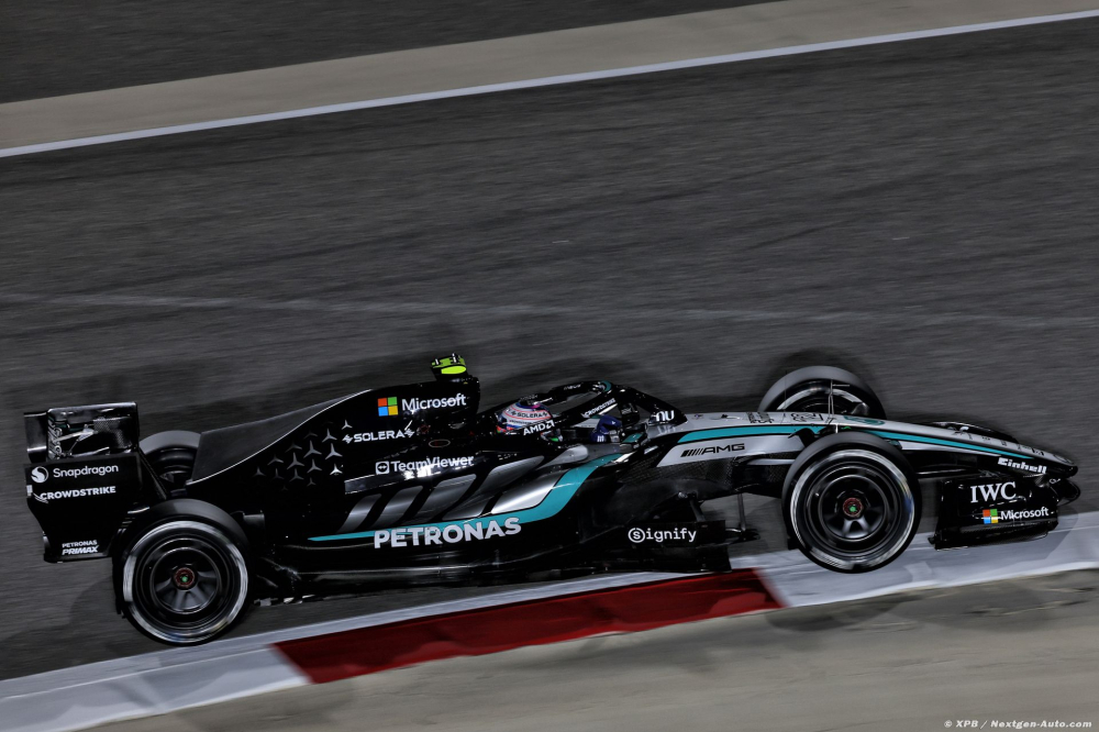 Les problèmes arrivent : une première journée noire pour Mercedes F1 à Bahreïn
