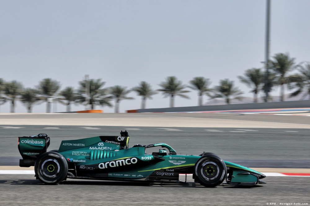 Aston Martin F1 boucle une première semaine d'essais très alarmante à Bahreïn
