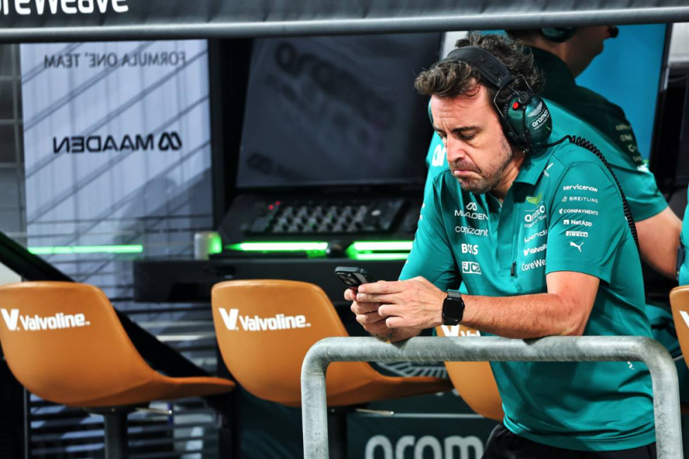 Fernando Alonso dépité : 