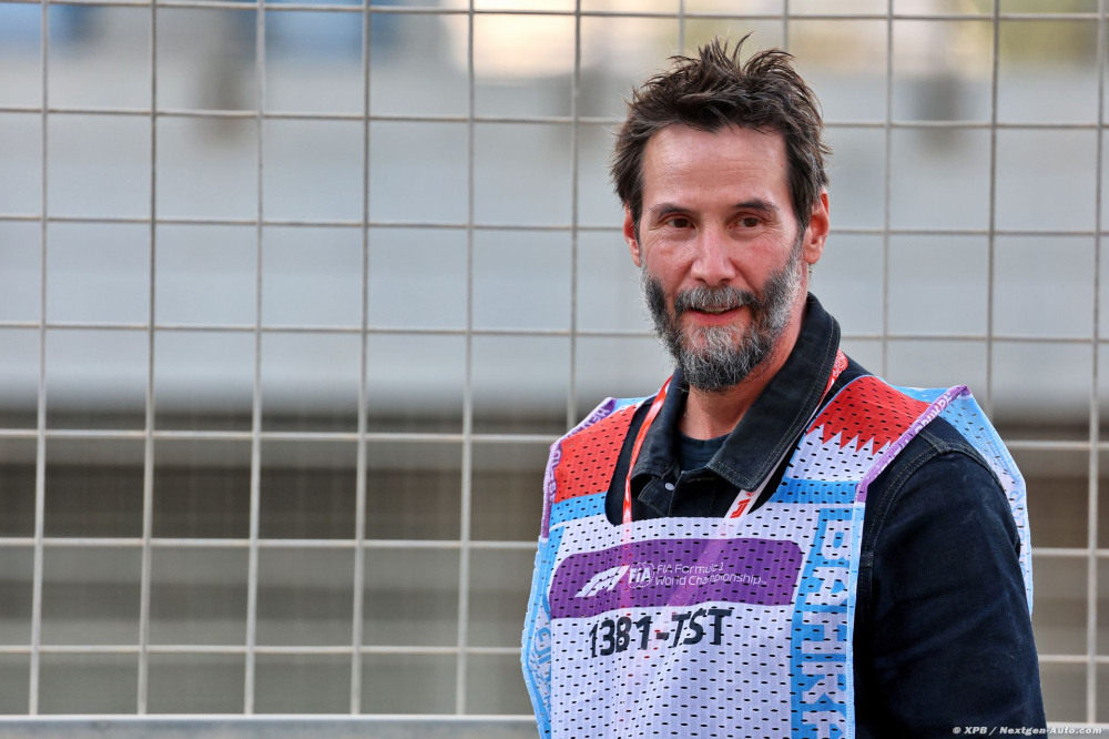 Keanu Reeves promet des coulisses 'très intenses' dans le documentaire sur Cadillac F1