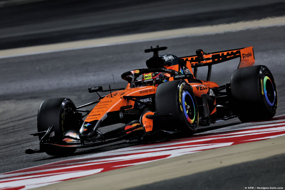 McLaren F1 enchaîne les tours et affine sa MCL40 à Sakhir