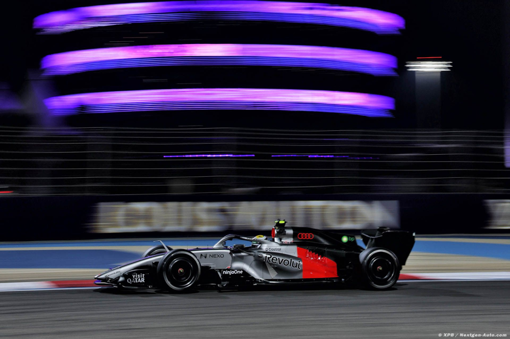 Audi F1 est 'loin' de ses objectifs idéaux mais 'continue à progresser'