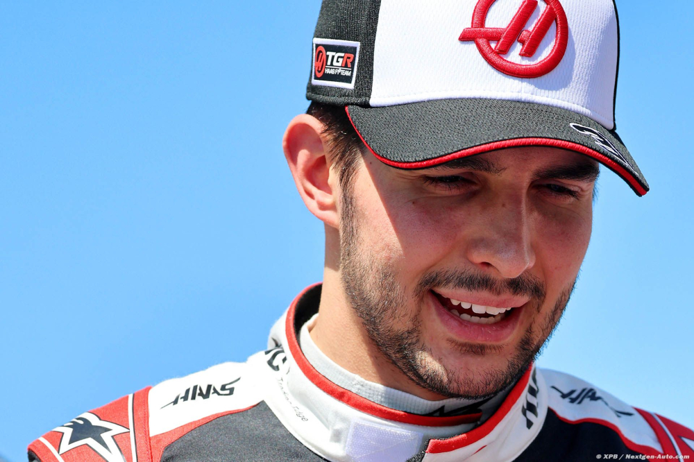 Haas F1 démarre 'loin des meilleurs' mais Ocon vise l'avant du peloton