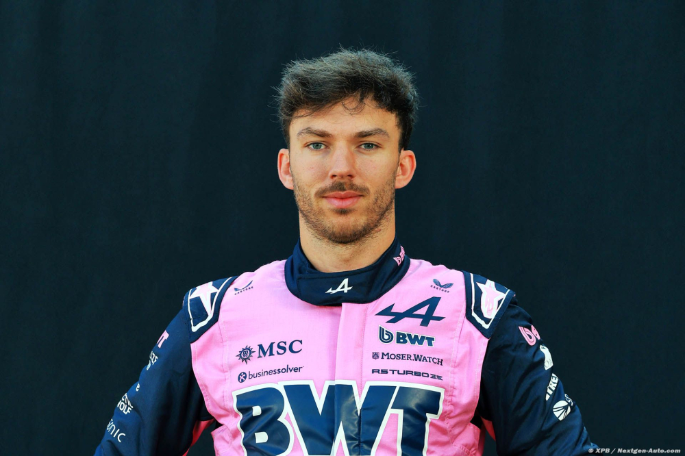 Gasly admet qu'Alpine F1 ne visera pas le titre mondial cette année