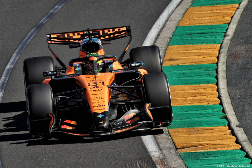 McLaren F1 a 'résolu' des problèmes au cours d'une journée 'plutôt bonne'