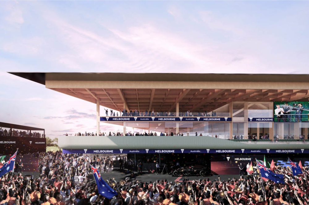 GP d'Australie : le nouveau bâtiment des stands voit son coût exploser !