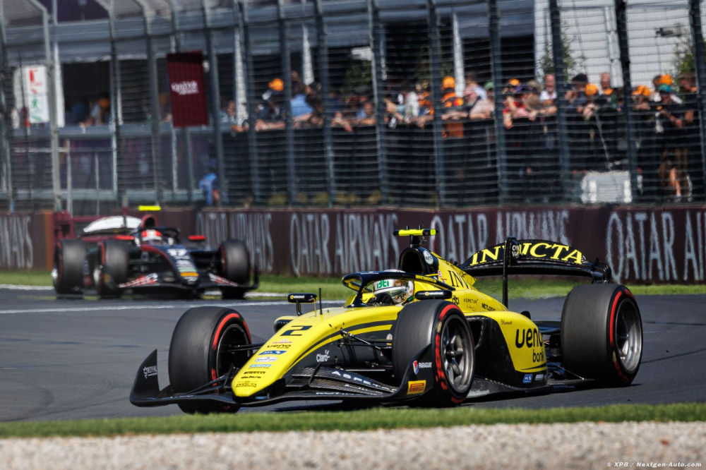 F2, Melbourne, Course sprint : Duerksen remporte la première de 2026