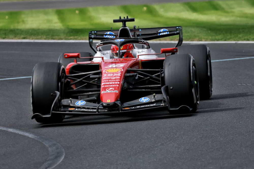 Charles Leclerc compare le départ de sa Ferrari à un 