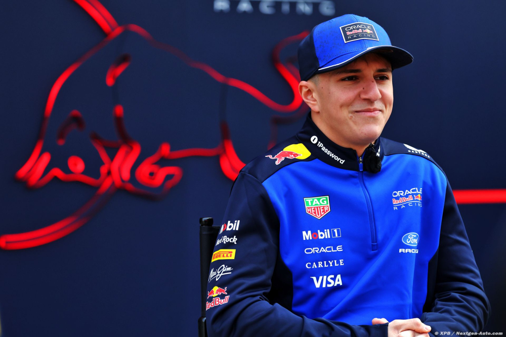 Hadjar 'se sent très bien' chez Red Bull et veut rebondir en Chine