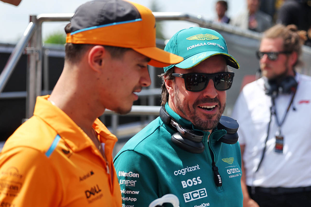Norris et Alonso : ce n'est plus une question de 'qui a les plus grosses...'