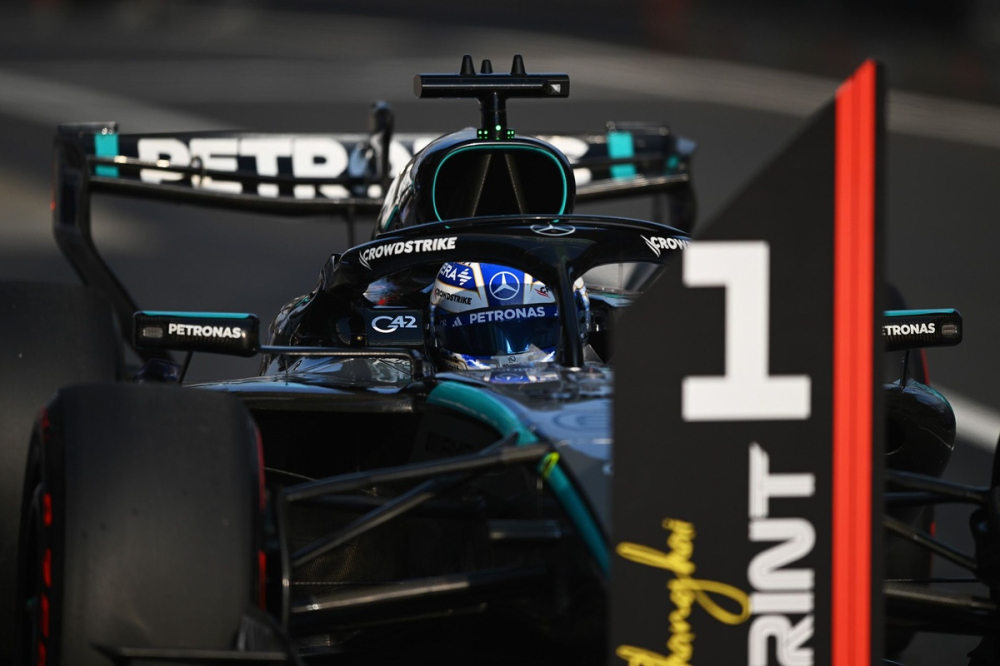 Russell trop fort lors des qualifs sprint, Verstappen repoussé à 1,7s !