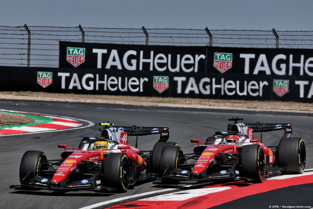 Leclerc et Hamilton sont ravis de voir Ferrari mettre la pression sur Mercedes F1