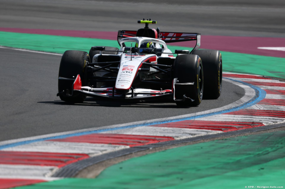 Haas F1 a un niveau 'encourageant' et joue le top 10 à chaque séance
