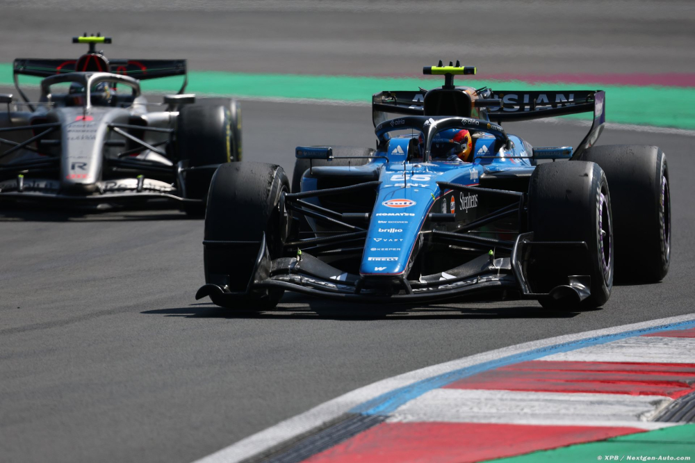 Sainz maximise tout, Albon est perdu : Williams reste loin du rythme
