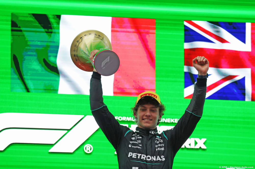 Départ raté, erreur en fin de GP : Antonelli est ému mais pas encore satisfait