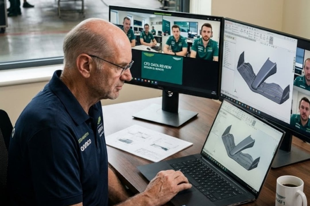 Adrian Newey se replie sur la technique, Jonathan Wheatley à la barre ?